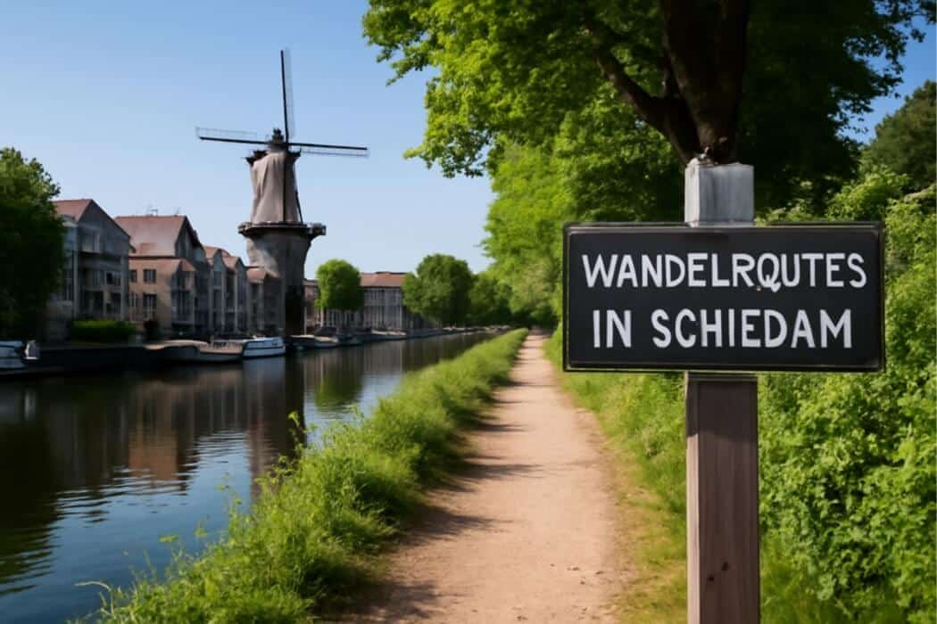Wandelroutes in Schiedam